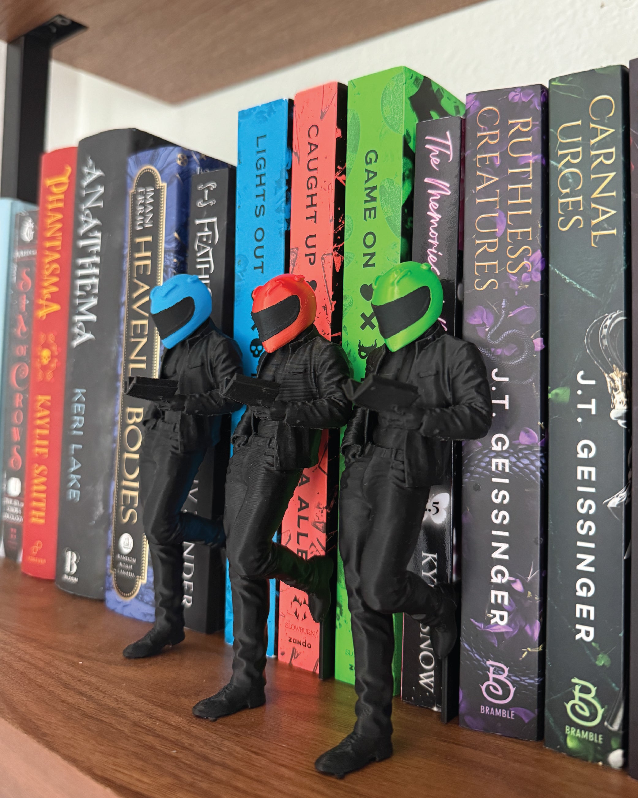 Biker Bookshelf Boyfriend