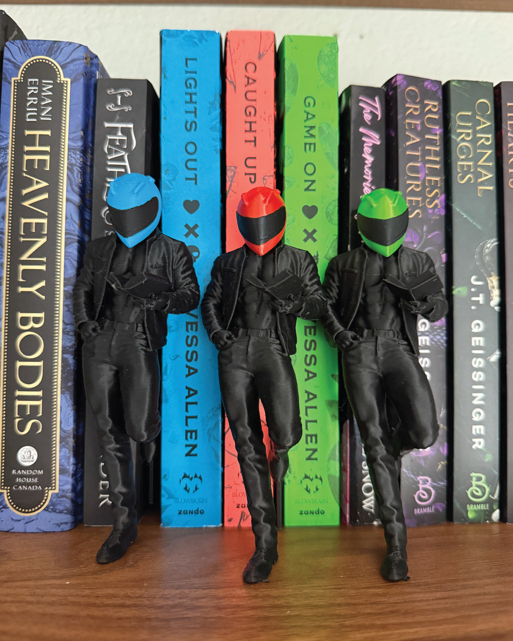 Biker Bookshelf Boyfriend