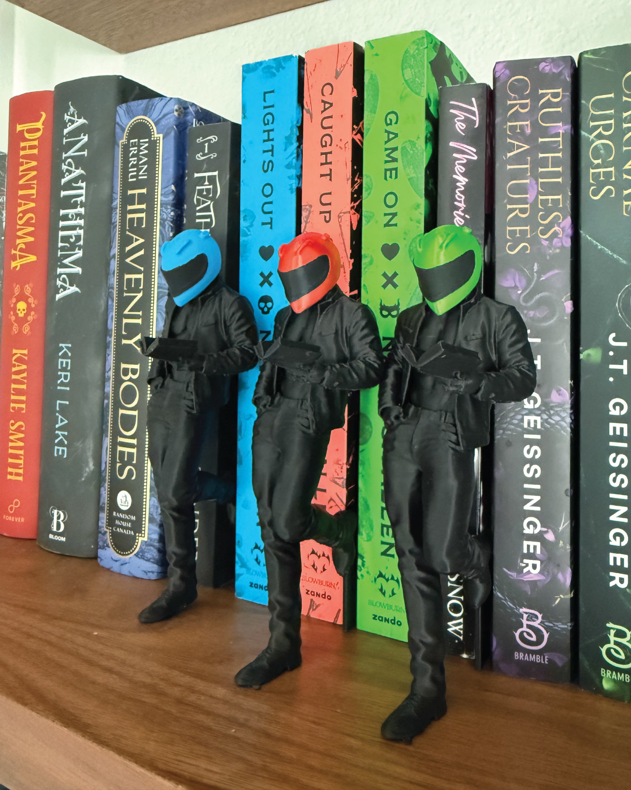 Biker Bookshelf Boyfriend