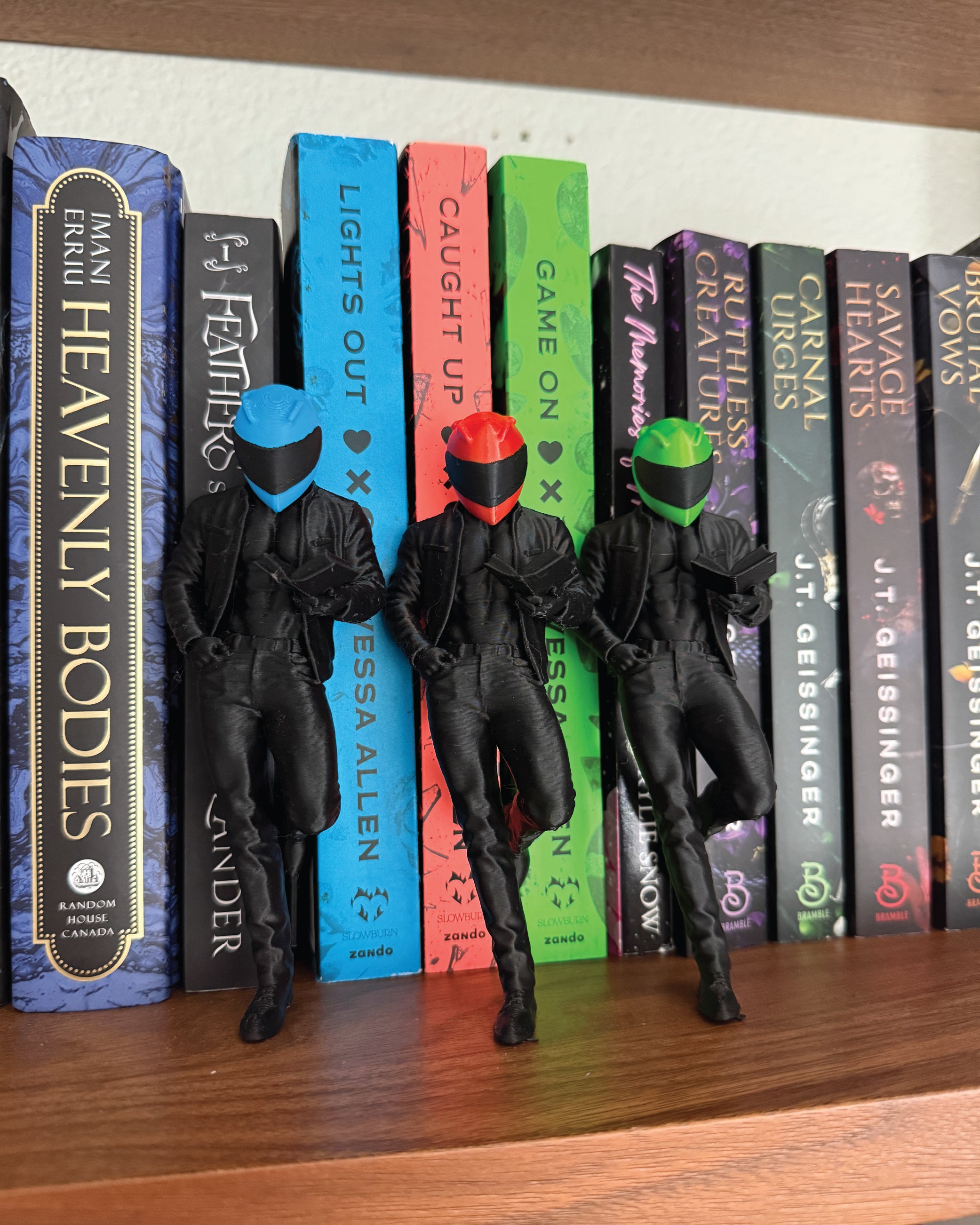 Biker Bookshelf Boyfriend