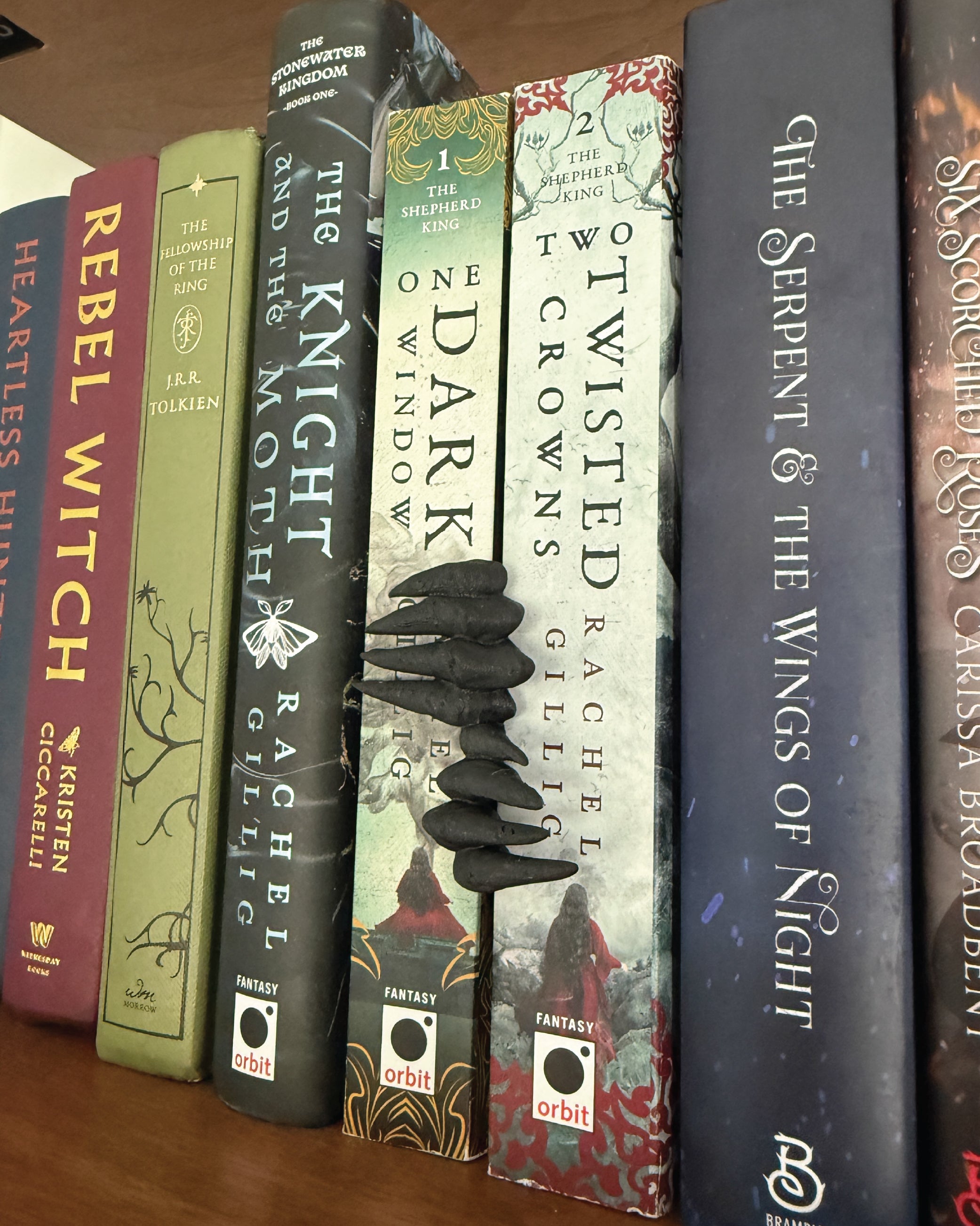 One Dark Window inspired Nightmare Claws Book Insert