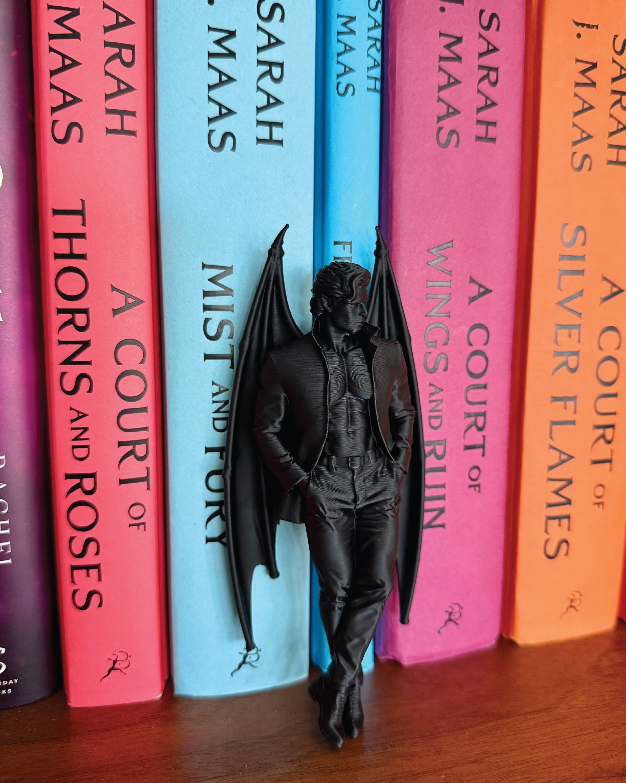ACOTAR inspired Rhysand Bookshelf Boyfriend