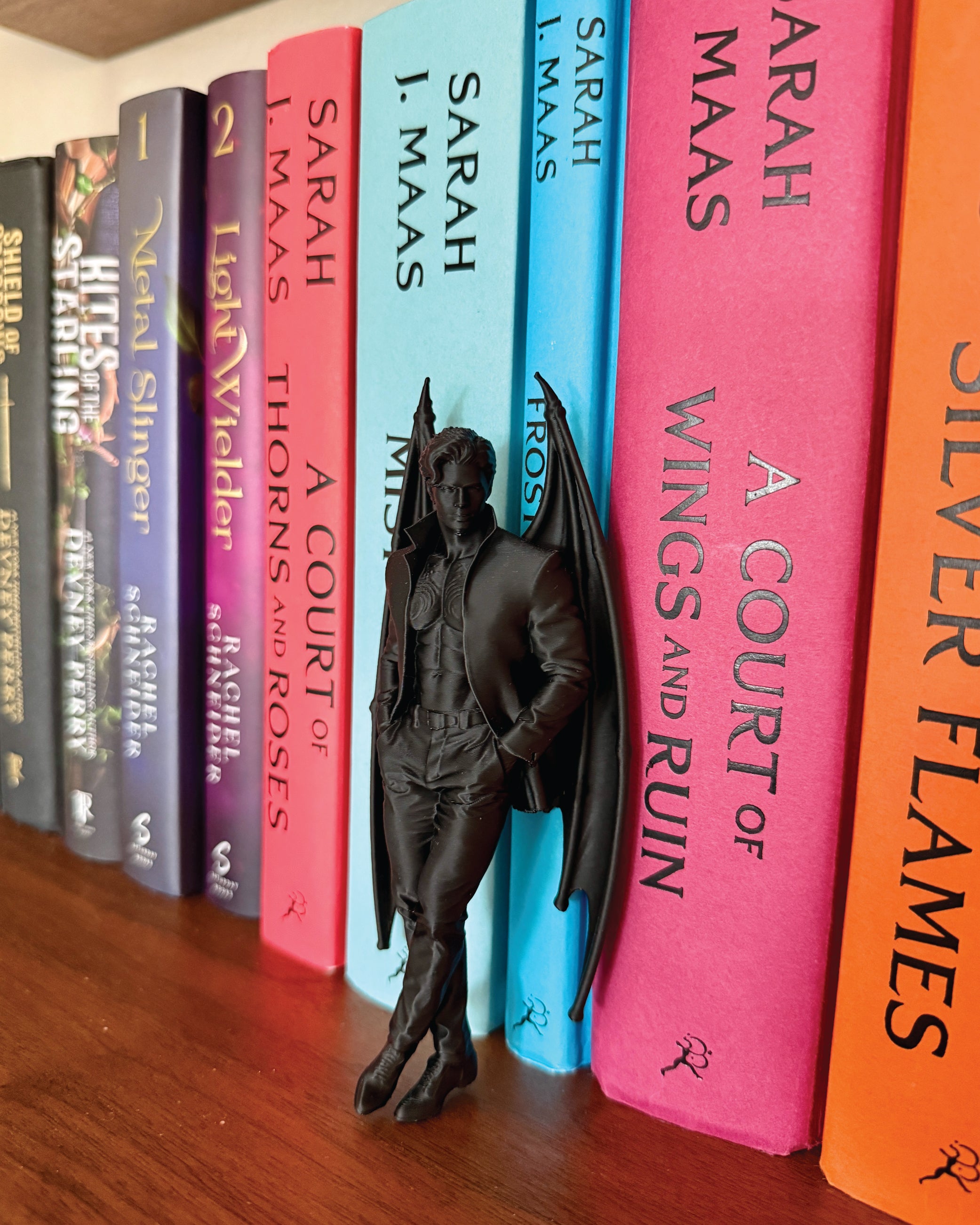 ACOTAR inspired Rhysand Bookshelf Boyfriend