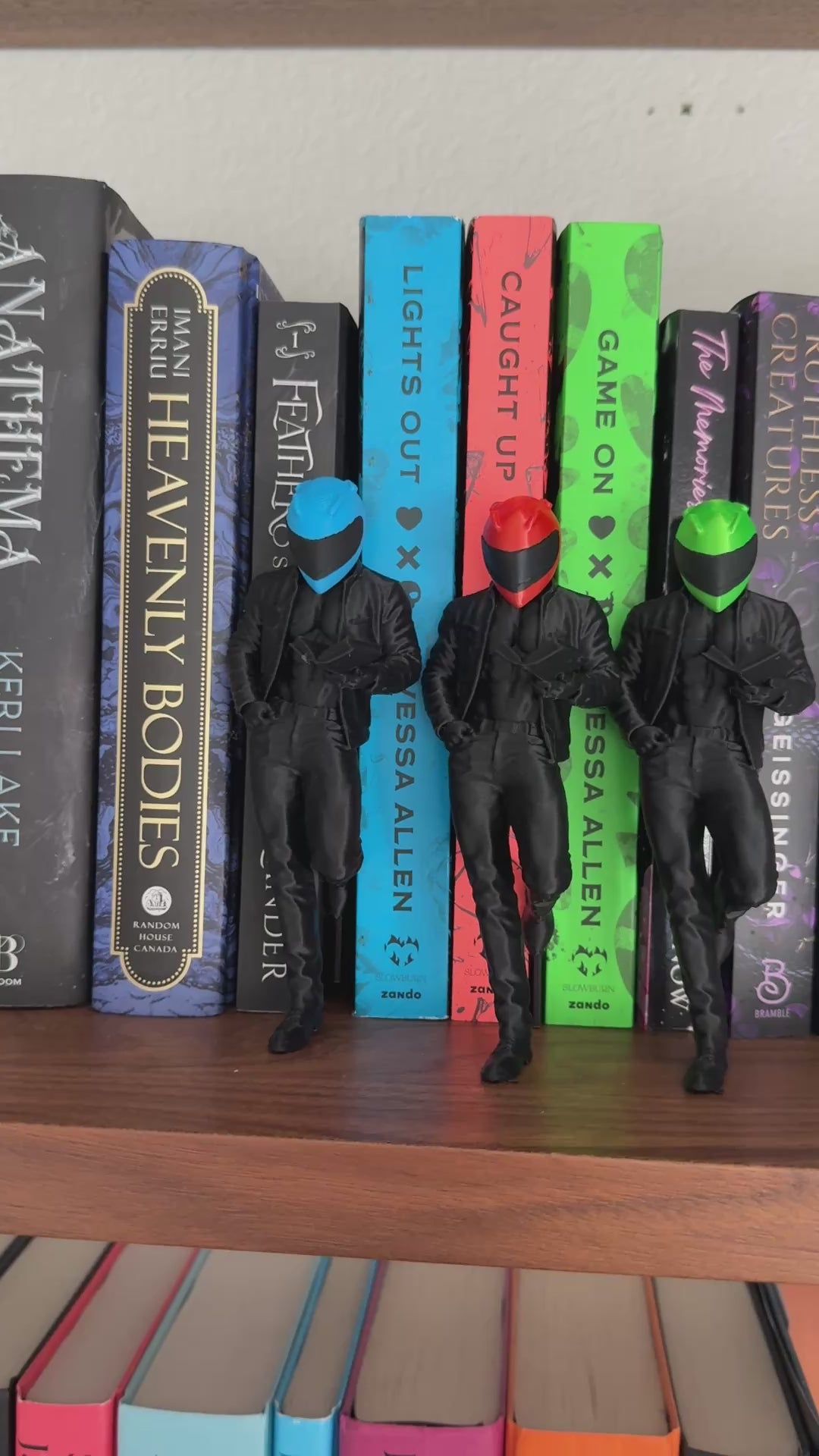 Biker Bookshelf Boyfriend